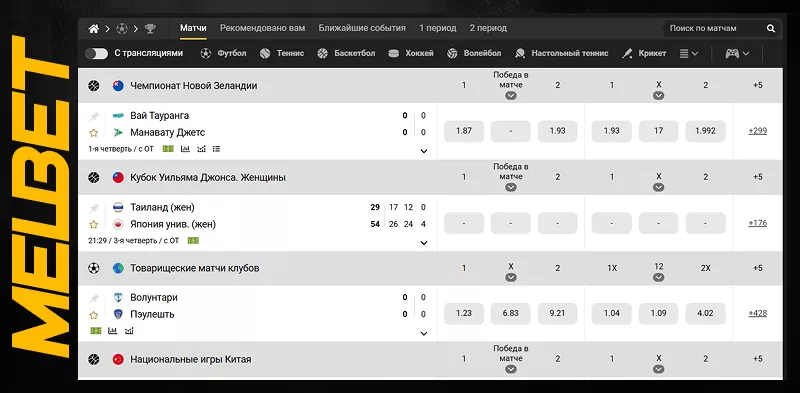 Melbet | Реальные ставки — реальные эмоции